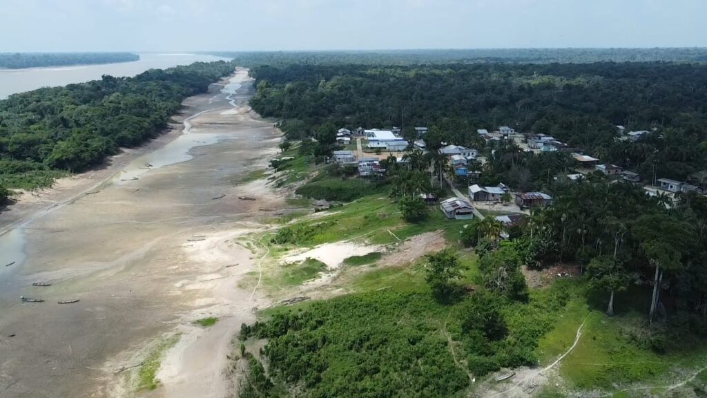 Rio Solimões em Tefé, Amazonas. Foto: Divulgação 