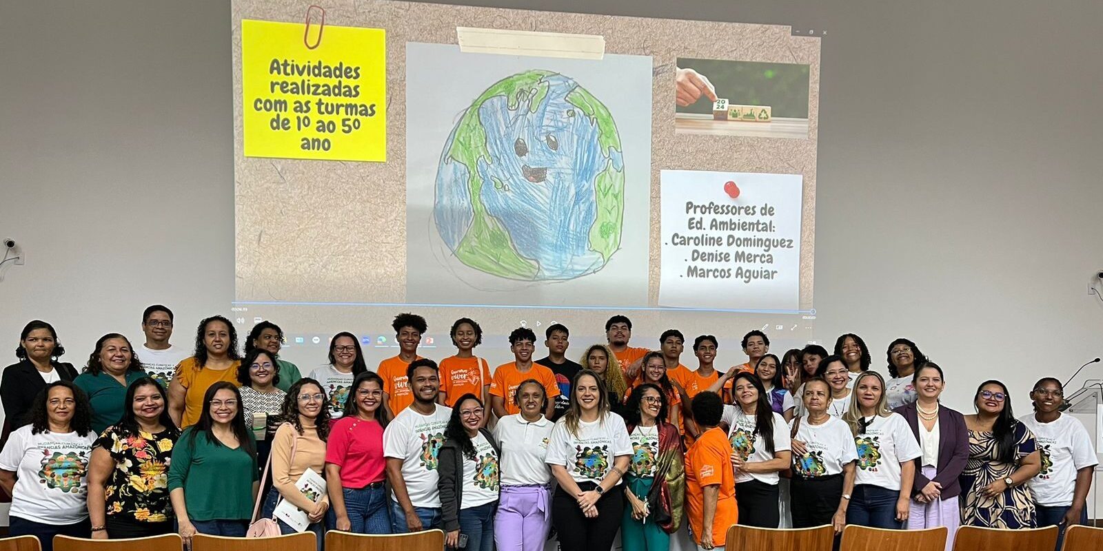 Foto em grupo na OAB Pará