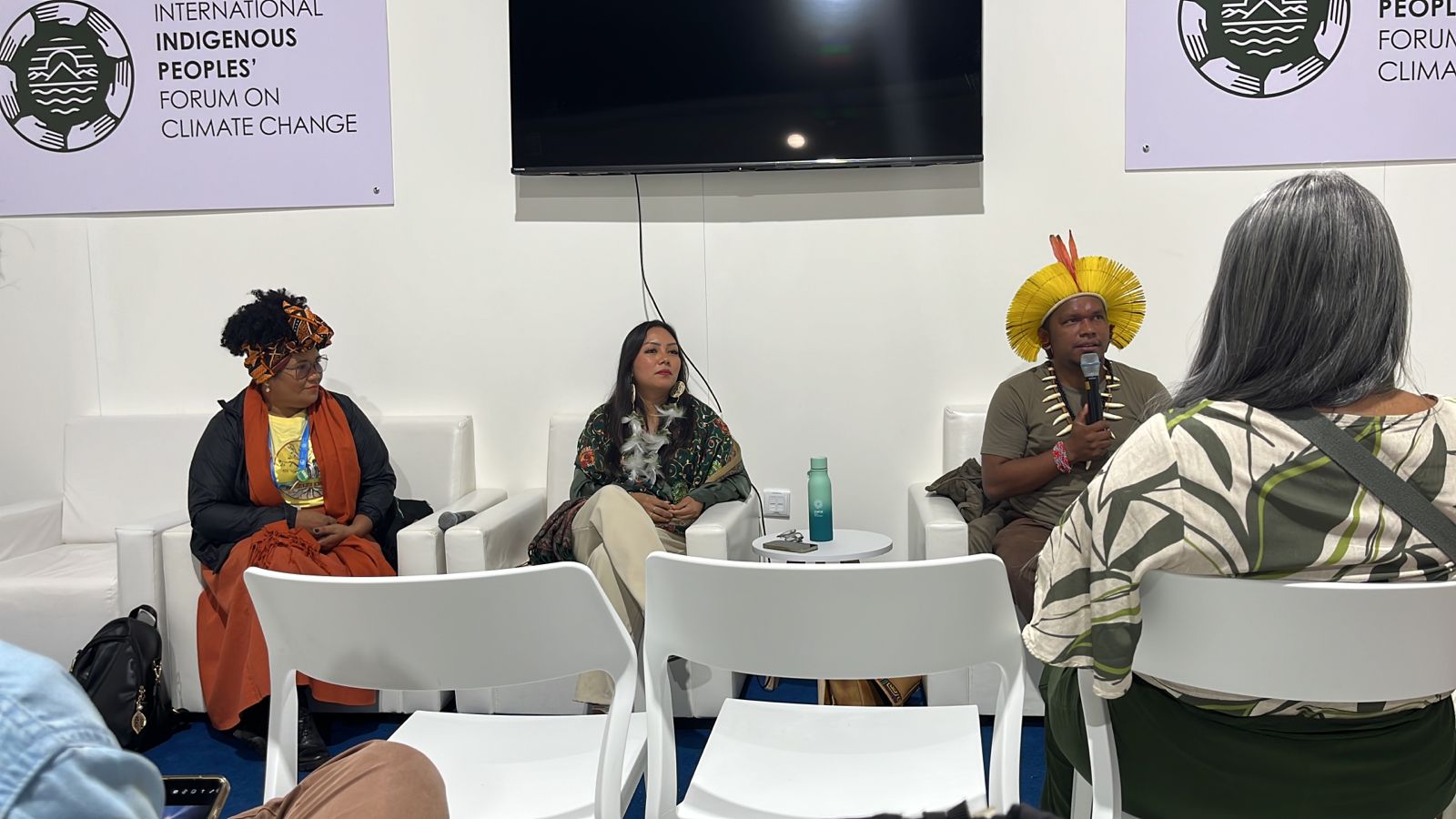 Representantes da Rede de Fundos Comunitários da Amazônia participam de painel sobre financiamento climático na COP 29