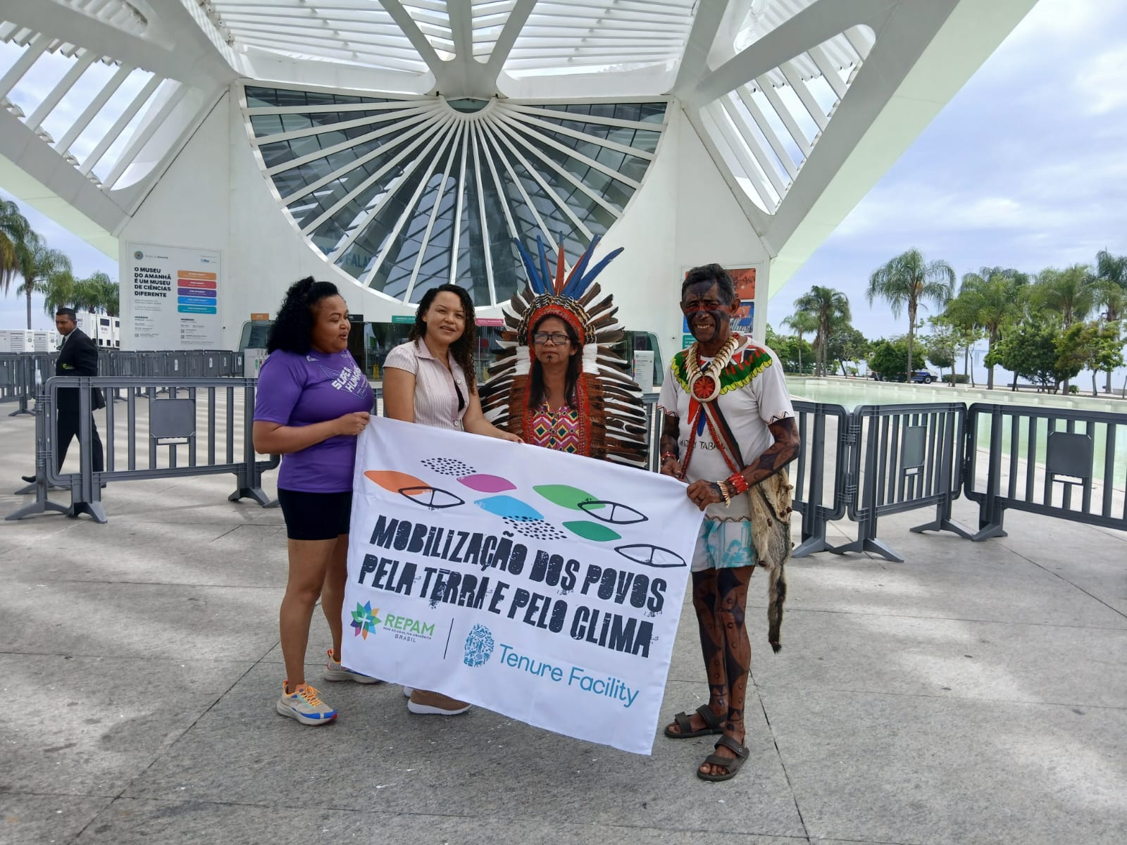 REPAM fortalece a Mobilização dos Povos pela Terra e pelo Clima no G20 Social no Rio de Janeiro