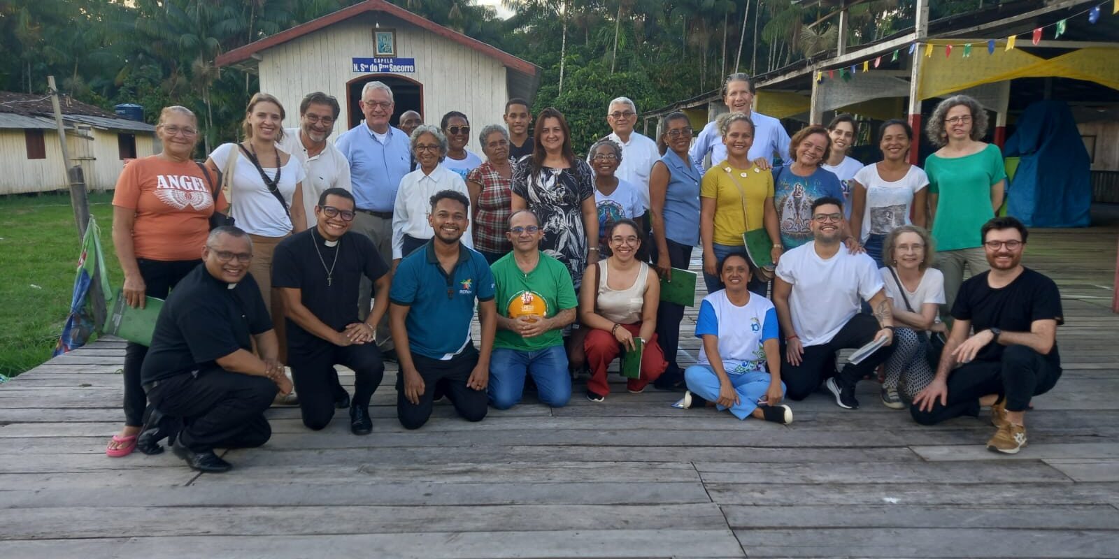 Porticus e representantes da Arquidiocese de Belém visitam comunidades ribeirinhas