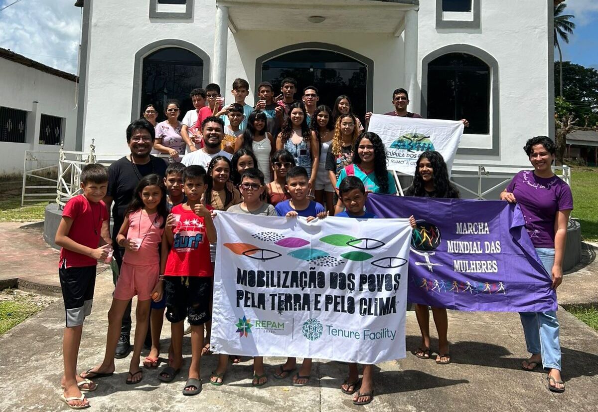 Jovens de Marapanim (PA) debatem justiça climática em roda de conversa com articulação da REPAM rumo à COP30