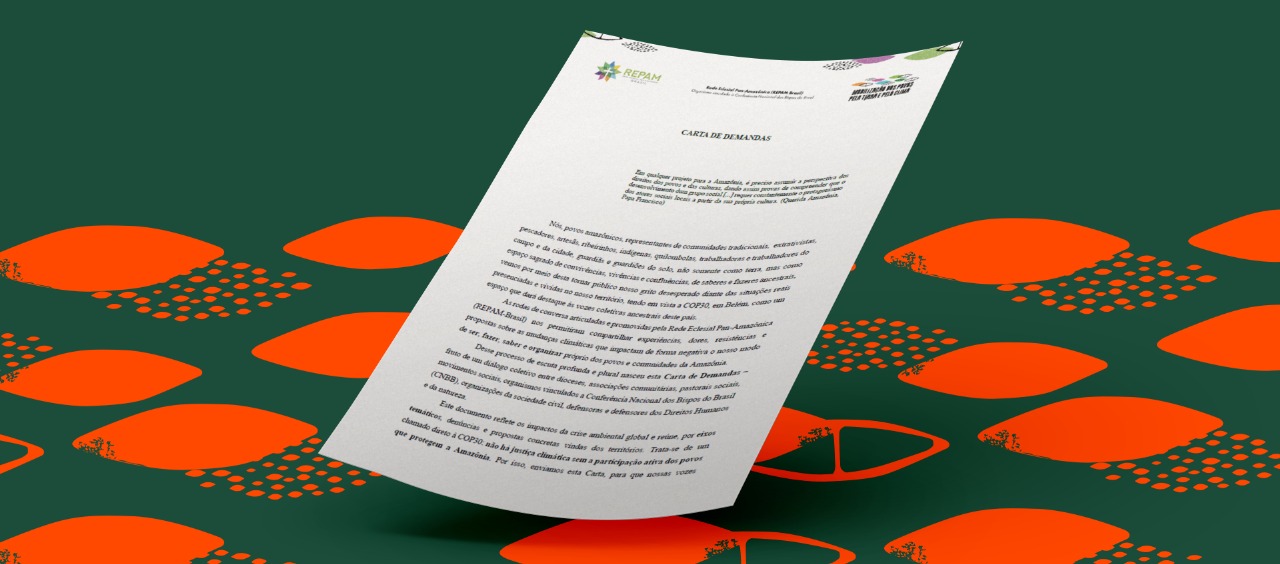 “Carta de Demandas: Vozes do Território da Amazônia para COP30” é lançada com apelo por justiça climática enraizada.