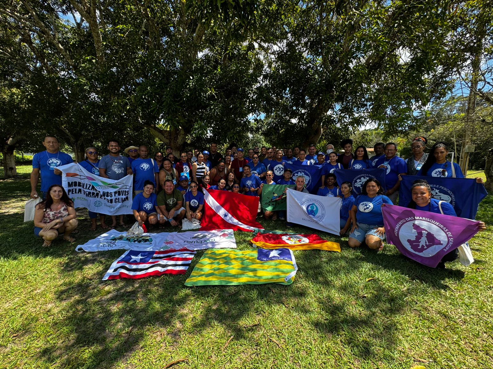 Pescadoras e pescadores artesanais fortalecem organização nacional rumo à COP30